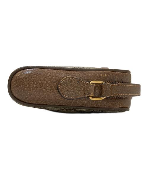 GUCCI（グッチ）GUCCI (グッチ) GGスプリーム シェリーライン ショルダーバッグ ベージュの古着・服飾アイテム