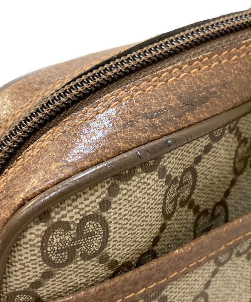 GUCCI（グッチ）GUCCI (グッチ) GGスプリーム シェリーライン ショルダーバッグ ベージュの古着・服飾アイテム