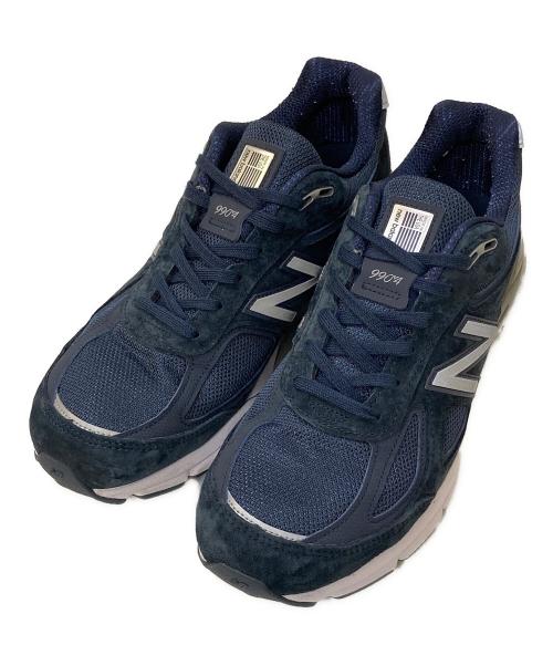 NEW BALANCE（ニューバランス）NEW BALANCE (ニューバランス) U990NV4 スニーカー ネイビー サイズ:27.5㎝の古着・服飾アイテム