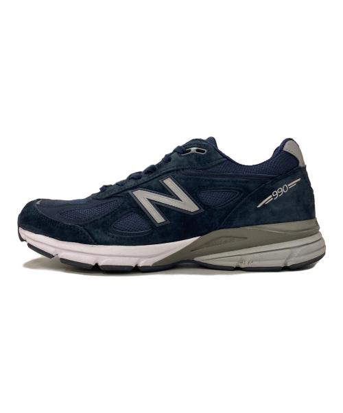 NEW BALANCE（ニューバランス）NEW BALANCE (ニューバランス) U990NV4 スニーカー ネイビー サイズ:27.5㎝の古着・服飾アイテム