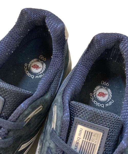 NEW BALANCE（ニューバランス）NEW BALANCE (ニューバランス) U990NV4 スニーカー ネイビー サイズ:27.5㎝の古着・服飾アイテム