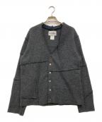 NOMA t.d.ノーマティーディー）の古着「ニットカーディガン」｜グレー