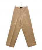MADISON BLUEマディソンブルー）の古着「ウールコットンチノパン」｜ベージュ