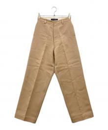 MADISON BLUE（マディソンブルー）の古着「ウールコットンチノパン」｜ベージュ