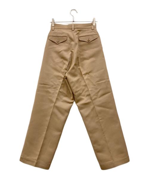 MADISON BLUE（マディソンブルー）MADISON BLUE (マディソンブルー) ウールコットンチノパン ベージュ サイズ:01の古着・服飾アイテム