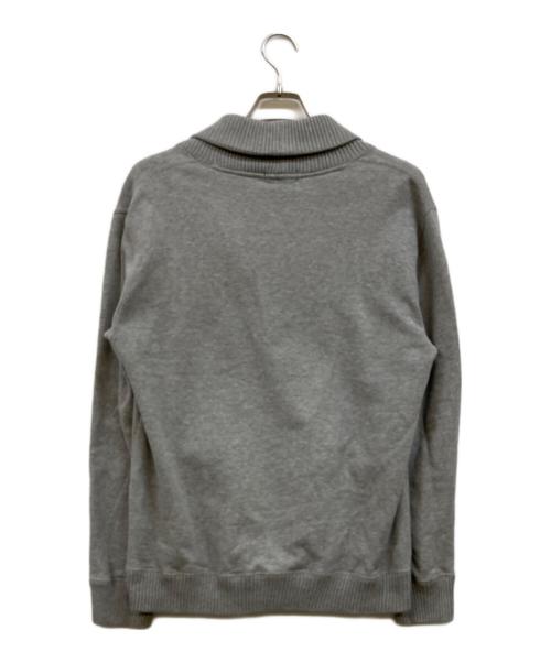 BURBERRY BLACK LABEL（バーバリーブラックレーベル）BURBERRY BLACK LABEL (バーバリーブラックレーベル) ショールカラーカーディガン グレー サイズ:3の古着・服飾アイテム