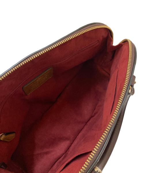 COACH（コーチ）COACH (コーチ) シエラサッチェルハンドバッグ レッドの古着・服飾アイテム
