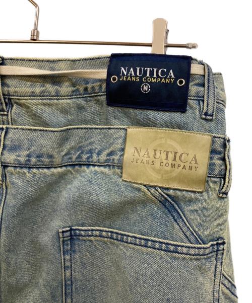 NAUTICA（ノーティカ）NAUTICA (ノーティカ) Double Waist Distressed Baggy インディゴ サイズ:Lの古着・服飾アイテム