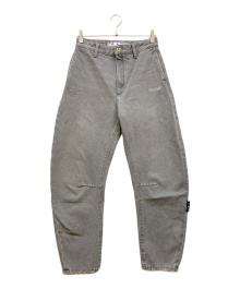 OFFWHITE（オフホワイト）の古着「カーブデニムパンツ」｜ブラック