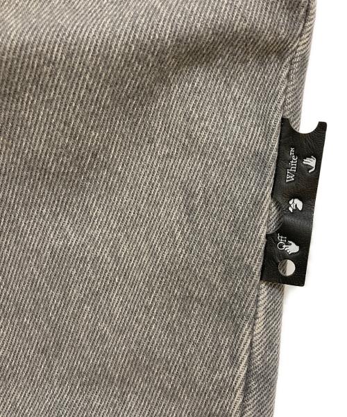 OFFWHITE（オフホワイト）OFFWHITE (オフホワイト) カーブデニムパンツ ブラック サイズ:25の古着・服飾アイテム