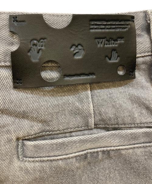 OFFWHITE（オフホワイト）OFFWHITE (オフホワイト) カーブデニムパンツ ブラック サイズ:25の古着・服飾アイテム