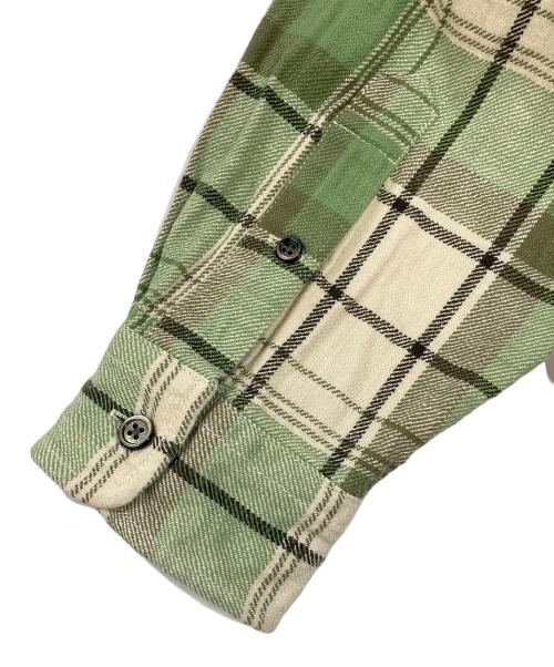 THE SHINZONE（ザ シンゾーン）THE SHINZONE (ザ シンゾーン) CHECK DADDY SHIRT グリーン サイズ:RSの古着・服飾アイテム