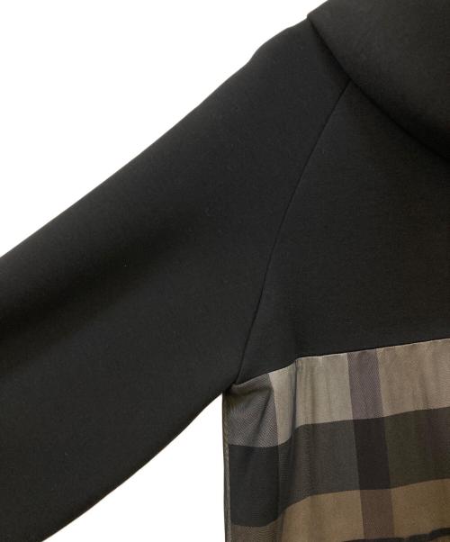 BLUE LABEL CRESTBRIDGE（ブルーレーベルクレストブリッジ）BLUE LABEL CRESTBRIDGE (ブルーレーベルクレストブリッジ) バックチュールポンチドレス ブラック サイズ:36の古着・服飾アイテム