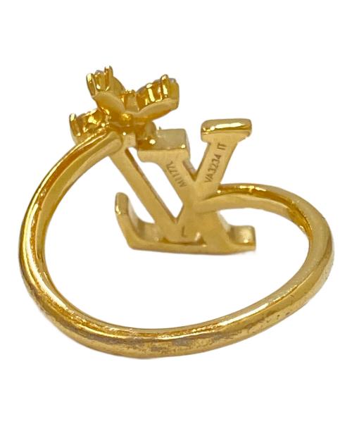 LOUIS VUITTON（ルイ ヴィトン）LOUIS VUITTON (ルイ ヴィトン) LV アイコニック フラワー リング ゴールド サイズ:Lの古着・服飾アイテム