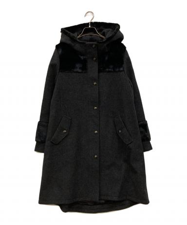 美品】Leilian レリアン *フーデッドコート 9 中古・古着通販