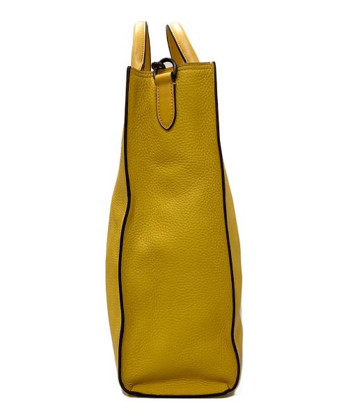 COACH（コーチ）COACH (コーチ) 2WAYゴッサム トールトート イエローの古着・服飾アイテム