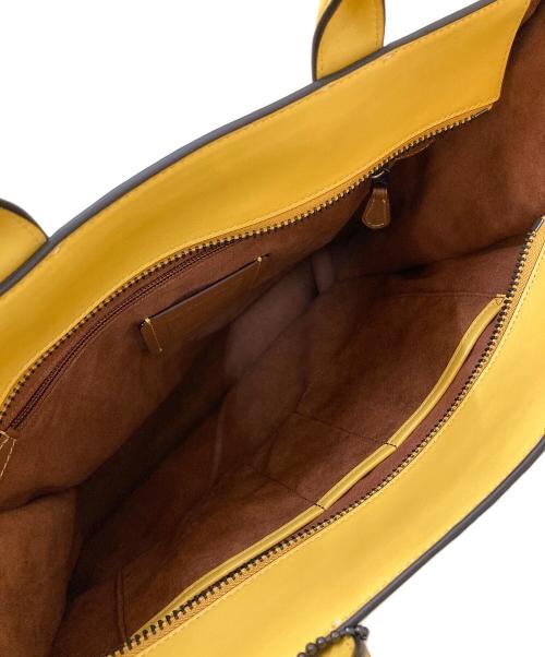 COACH（コーチ）COACH (コーチ) 2WAYゴッサム トールトート イエローの古着・服飾アイテム