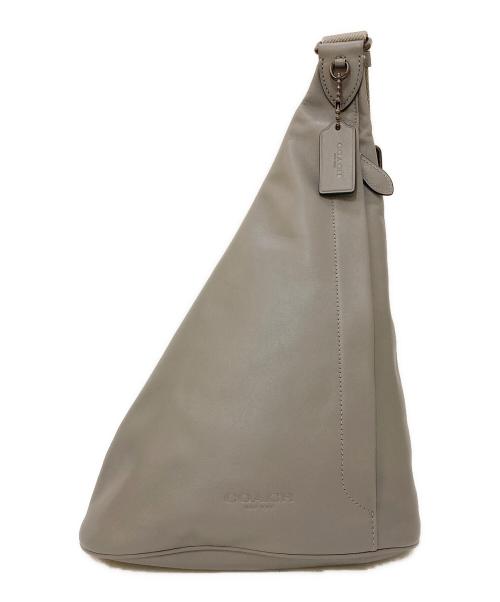 COACH（コーチ）COACH (コーチ) Triangle Sling Bag グレーの古着・服飾アイテム