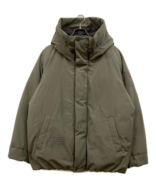 AVIREX（アヴィレックス）AVIREX (アヴィレックス) Custom Down Jacket オリーブ サイズ:2XLの古着・服飾アイテム