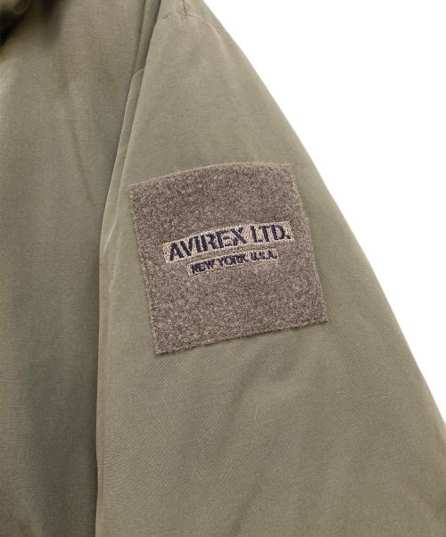 AVIREX（アヴィレックス）AVIREX (アヴィレックス) Custom Down Jacket オリーブ サイズ:2XLの古着・服飾アイテム