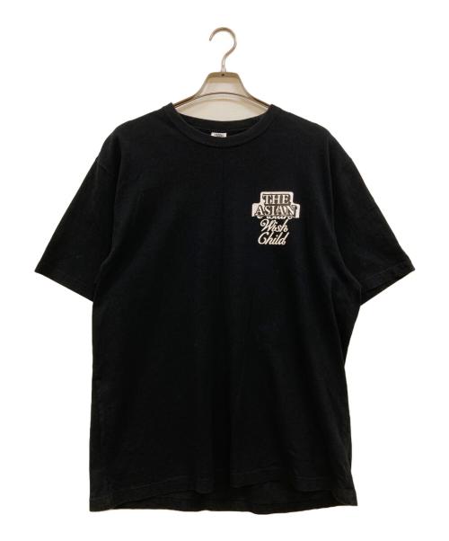 THE BLACK EYE PATCH（ブラックアイパッチ）THE BLACK EYE PATCH (ブラックアイパッチ) THE ASIAN Wish Child Tシャツ ブラック サイズ:XLの古着・服飾アイテム