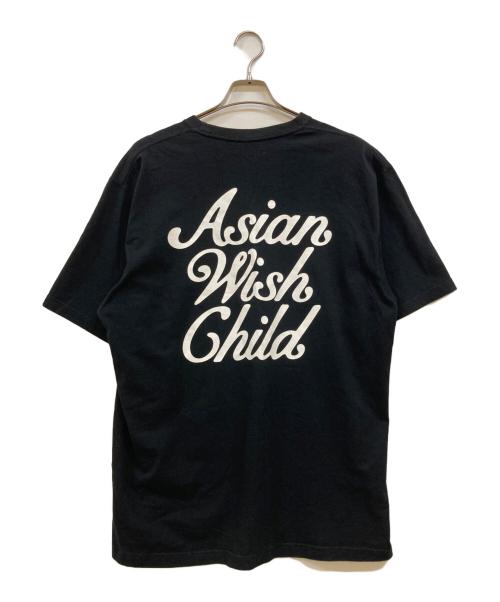 THE BLACK EYE PATCH（ブラックアイパッチ）THE BLACK EYE PATCH (ブラックアイパッチ) THE ASIAN Wish Child Tシャツ ブラック サイズ:XLの古着・服飾アイテム