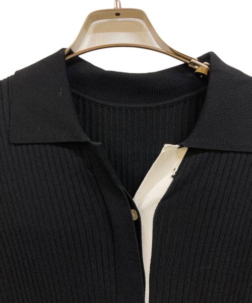 JENNE（ジェンヌ）JENNE (ジェンヌ) ニットワンピース ブラック サイズ:Ｍの古着・服飾アイテム