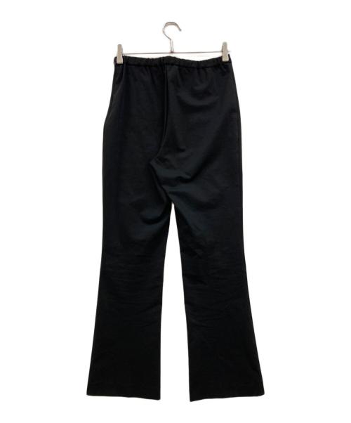 LE PHIL（ル フィル）LE PHIL (ル フィル) ハイストレッチフロントスリットパンツ ブラック サイズ:2の古着・服飾アイテム