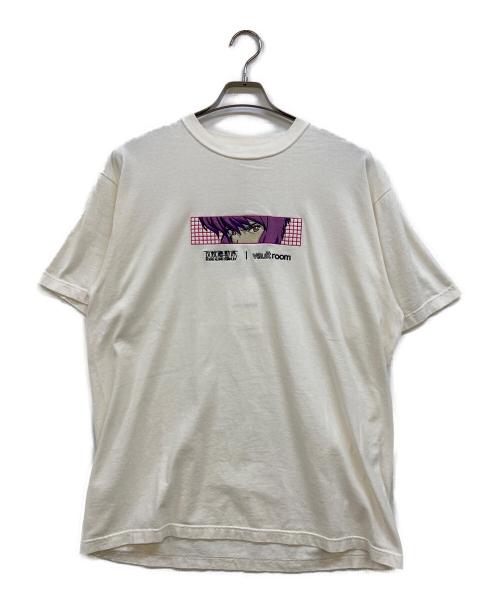 vault room（ボルトルーム）vault room (ボルトルーム) 攻殻機動隊 (コウカクキドウタイ) MOTOKO TEE ホワイト サイズ:Lの古着・服飾アイテム