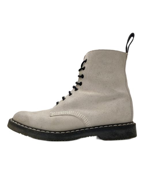 GEORGE COX（ジョージコックス）GEORGE COX (ジョージコックス) 8ホールブーツ グレー サイズ:9の古着・服飾アイテム