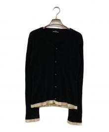 tricot COMME des GARCONS（トリココムデギャルソン）の古着「ウールニットカーディガン」｜ブラック