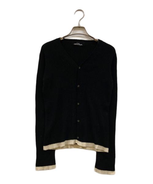 tricot COMME des GARCONS（トリココムデギャルソン）tricot COMME des GARCONS (トリココムデギャルソン) ウールニットカーディガン ブラック サイズ:下記参照の古着・服飾アイテム