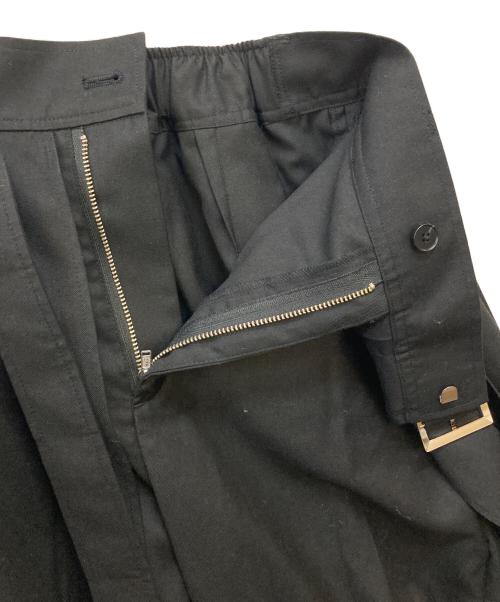 HARE（ハレ）HARE (ハレ) ジップレイヤードラップパンツ ブラック サイズ:下記参照の古着・服飾アイテム