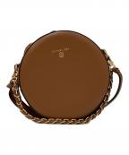 MICHAEL KORSマイケル・コース）の古着「サークル レザーショルダーバッグ」｜ブラウン