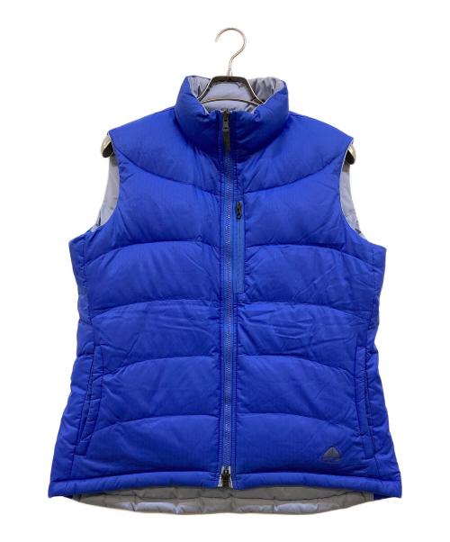 NIKE ACG（ナイキエーシージー）NIKE ACG (ナイキエーシージー) リバーシブルダウンベスト ブルー サイズ:Lの古着・服飾アイテム