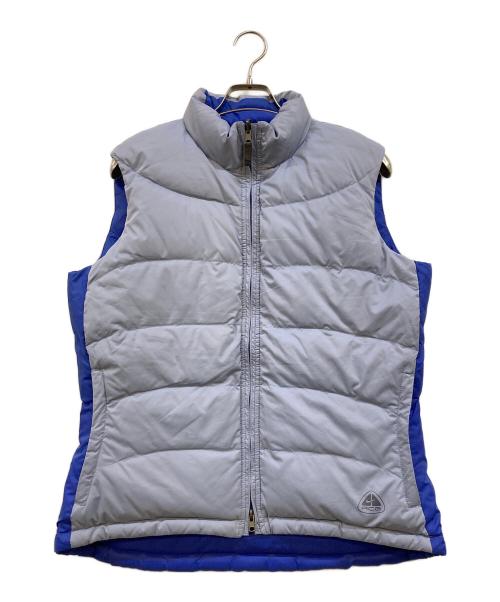 NIKE ACG（ナイキエーシージー）NIKE ACG (ナイキエーシージー) リバーシブルダウンベスト ブルー サイズ:Lの古着・服飾アイテム
