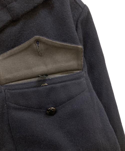 VINTAGE MILITARY（ヴィンテージ ミリタリー）VINTAGE MILITARY (ヴィンテージ ミリタリー) ウールセーラーシャツ ブラック サイズ:N100Mの古着・服飾アイテム