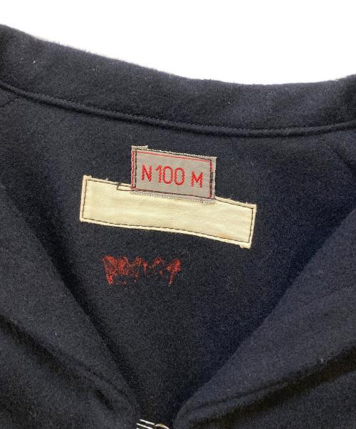 VINTAGE MILITARY（ヴィンテージ ミリタリー）VINTAGE MILITARY (ヴィンテージ ミリタリー) ウールセーラーシャツ ブラック サイズ:N100Mの古着・服飾アイテム