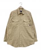 Patagoniaパタゴニア）の古着「オーガニックコットンチェックシャツ」｜ベージュ