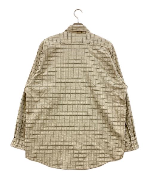 Patagonia（パタゴニア）Patagonia (パタゴニア) オーガニックコットンチェックシャツ ベージュ サイズ:Lの古着・服飾アイテム