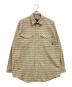 Patagonia（パタゴニア）の古着「オーガニックコットンチェックシャツ」｜ベージュ