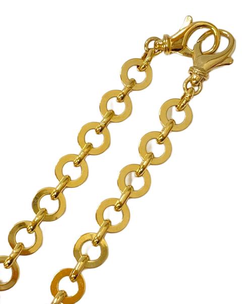 Salvatore Ferragamo（サルヴァトーレ フェラガモ）Salvatore Ferragamo (サルヴァトーレ フェラガモ) ガンチーニ ミニチェーンゴールドバッグ ゴールドの古着・服飾アイテム