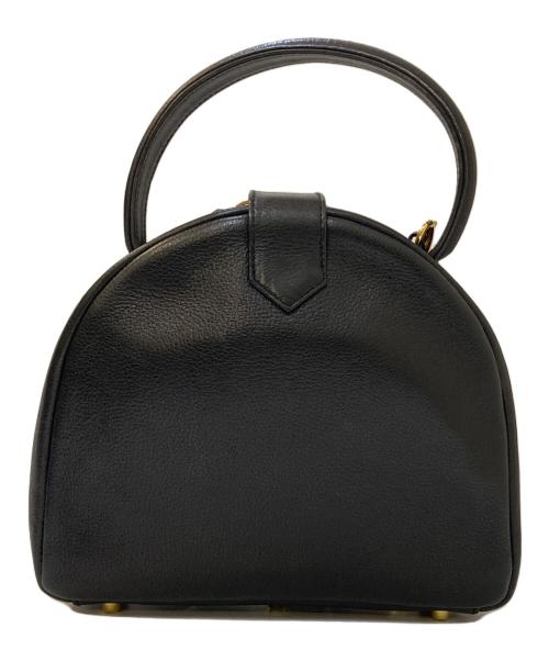 GIANNI VERSACE（ジャンニ・ヴェルサーチ）GIANNI VERSACE (ジャンニ・ヴェルサーチ) メデューサ 2WAYレザーハンドバッグ ブラックの古着・服飾アイテム