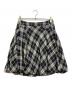 BURBERRY BLUE LABEL（バーバリー ブルー レーベル）の古着「チェックスカート」｜ブラック