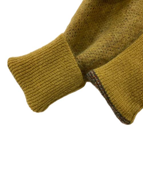 JOURNAL STANDARD（ジャーナルスタンダード）JOURNAL STANDARD (ジャーナルスタンダード) TOLIGHT (トライト) フラワージャガードカーディガン レッド×カーキ サイズ:Freeの古着・服飾アイテム