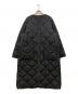 HYKE（ハイク）の古着「QUILTED LINER COAT」｜ブラック
