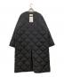 HYKE (ハイク) QUILTED LINER COAT ブラック サイズ:3 未使用品：36000円