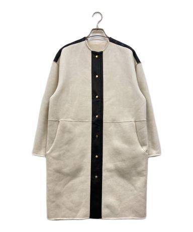 中古・古着通販】allureville (アルアバイル) ノーカラー ボア