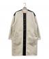allureville（アルアバイル）の古着「ノーカラー ボアリバーシブルコート」｜ベージュ
