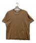 ATON（エイトン）の古着「スビンコットン オーバーサイズTシャツ」｜ベージュ